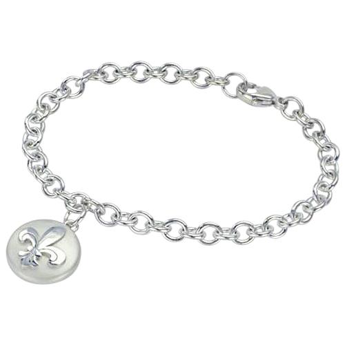 Fleur De Lis Cremation Bracelet